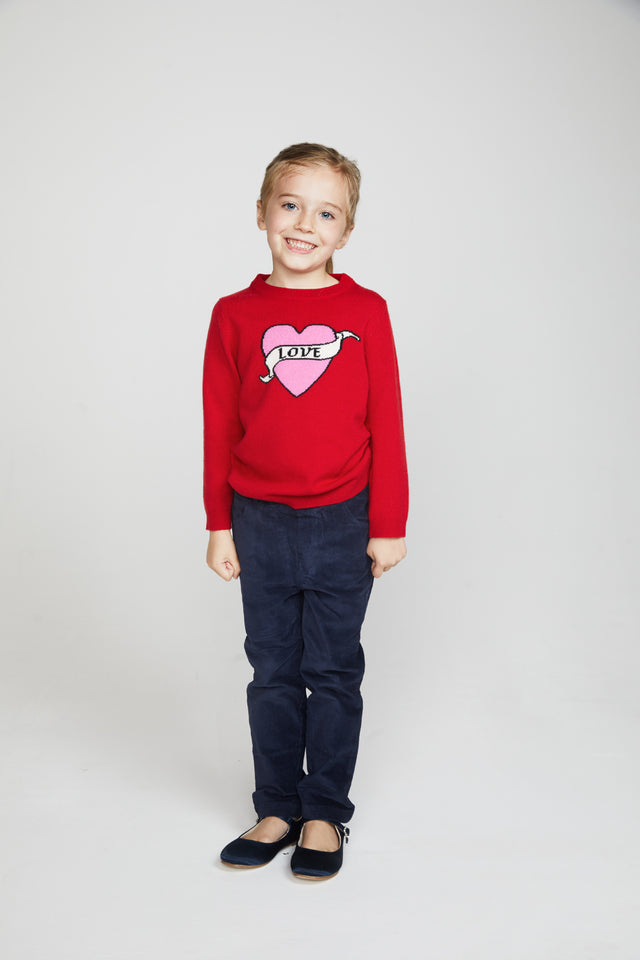 Red Sophie Ellis-Bextor Kid's Sweater image 1