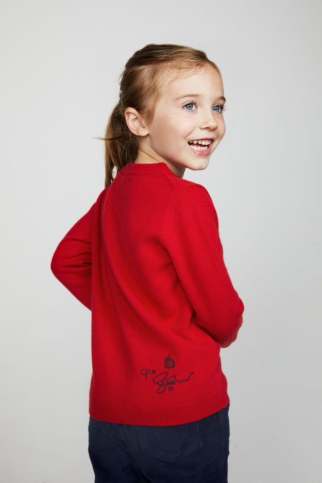 Red Sophie Ellis-Bextor Kid's Sweater image 2