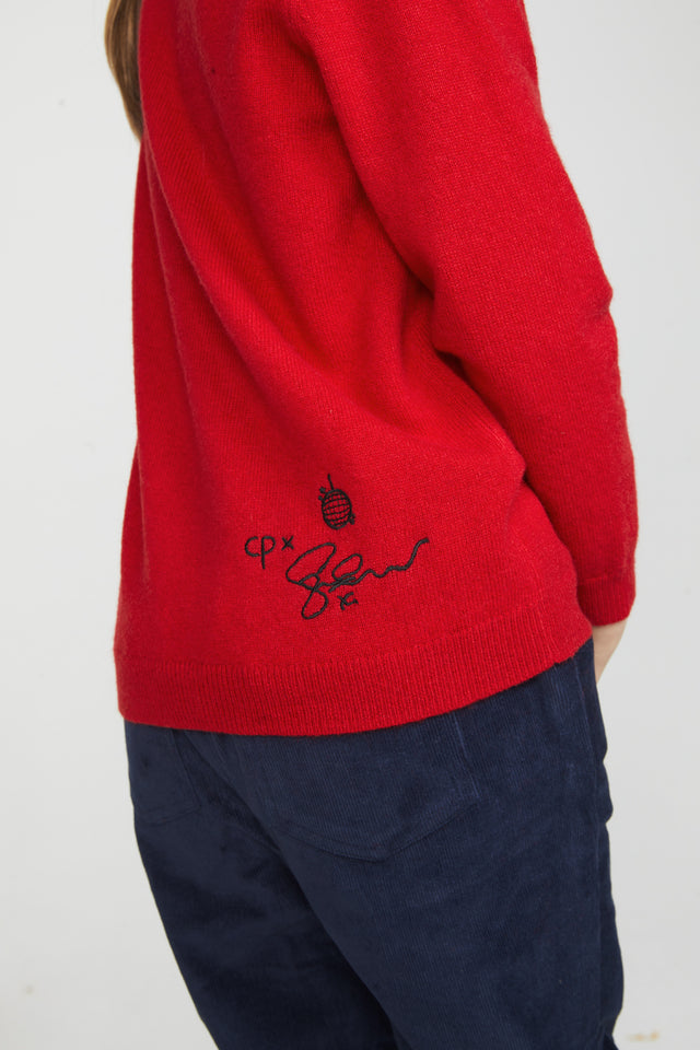 Red Sophie Ellis-Bextor Kid's Sweater image 3