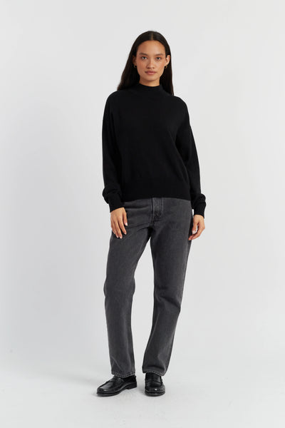 black-wool-cashmere-funnel-neck-sweater