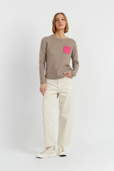 warm-oatmeal-wool-cashmere-one-pocket-sweater