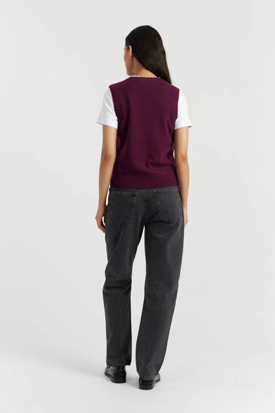 Mulberry Wool-Cashmere Tank