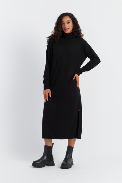 black-wool-cashmere-rollneck-dress