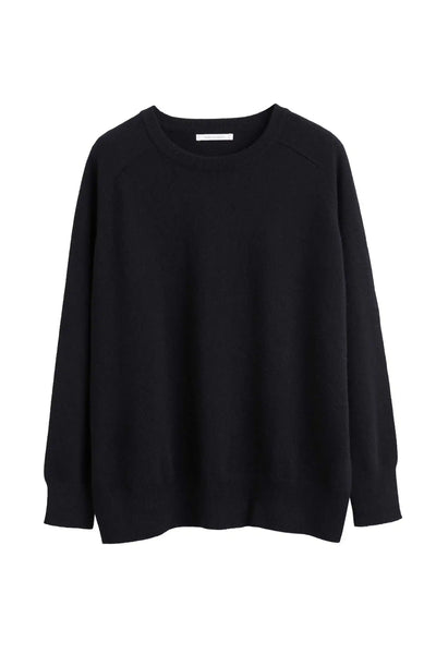 Black sweater on a white background