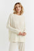 Cream Cashmere Slouchy Sweater