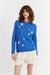 Blue Cotton Star Sweater