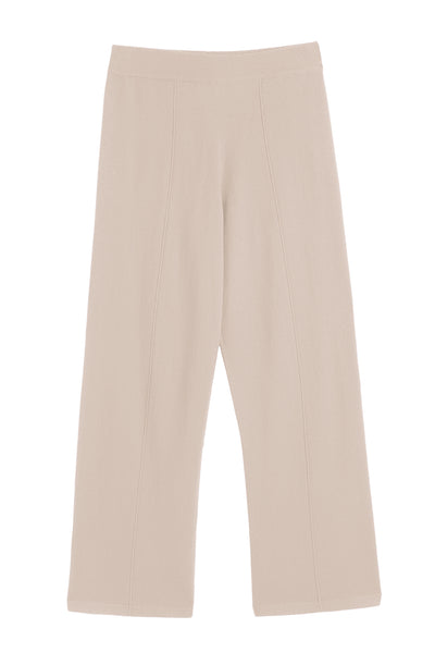 Beige pants on a white background