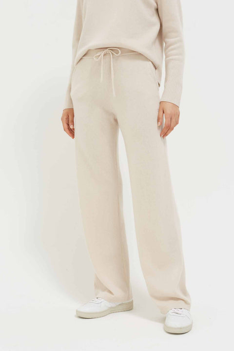 Cashmere wide best sale leg joggers
