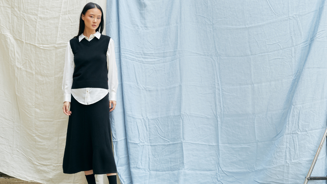 Cashmere Dresses & Skirts