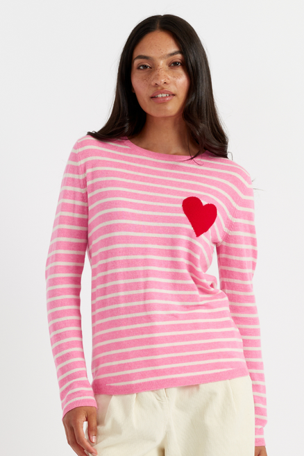 Chinti and parker heart sweater discount