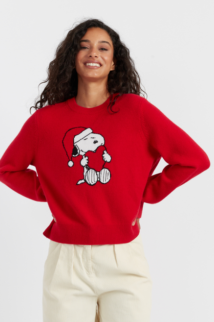 Snoopy holiday sweater sale