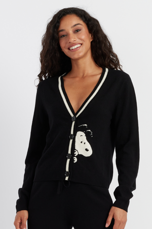 black-wool-cashmere-snoopy-cardigan