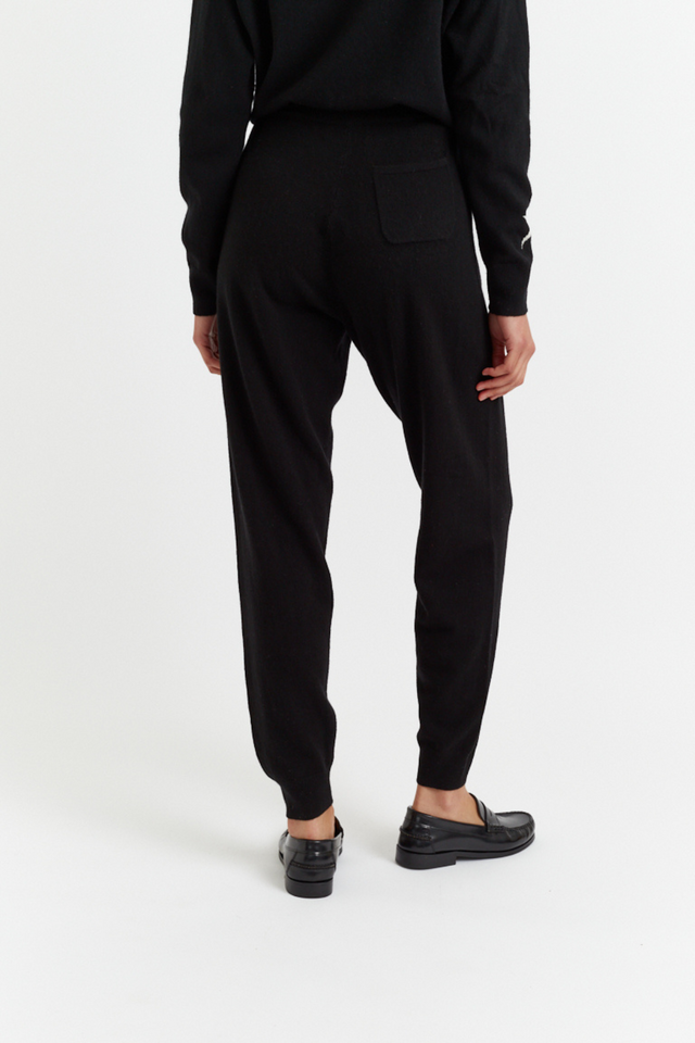 Black Friday Wool-Cashmere Track Pants image 2