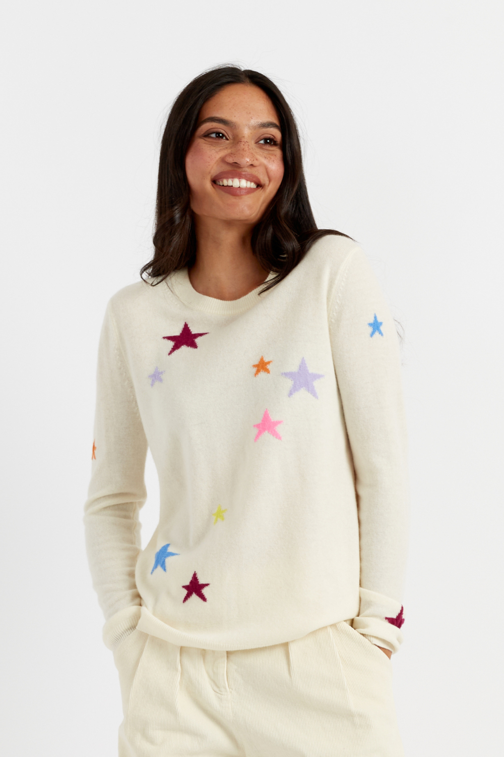 Cashmere star jumper hot sale