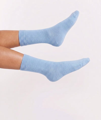 Baby Melange Wool-Cashmere Socks
