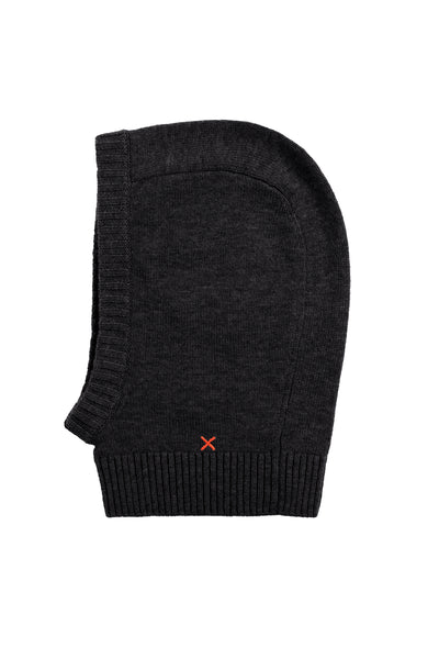 Black Wool-Cashmere Balaclava