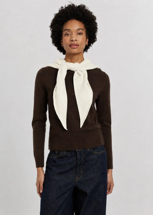 cream-wool-cashmere-triangle-scarf