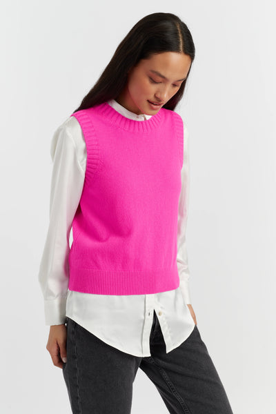 hot-pink-wool-cashmere-tank