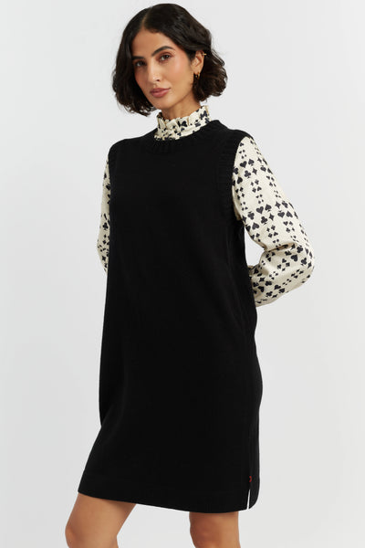 black-wool-cashmere-mini-dress