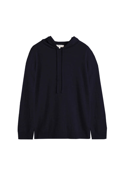 Black hoodie on a white background