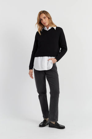 black-cashmere-v-neck-sweater-1