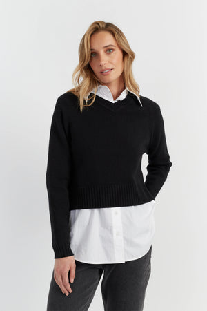black-cashmere-v-neck-sweater-1