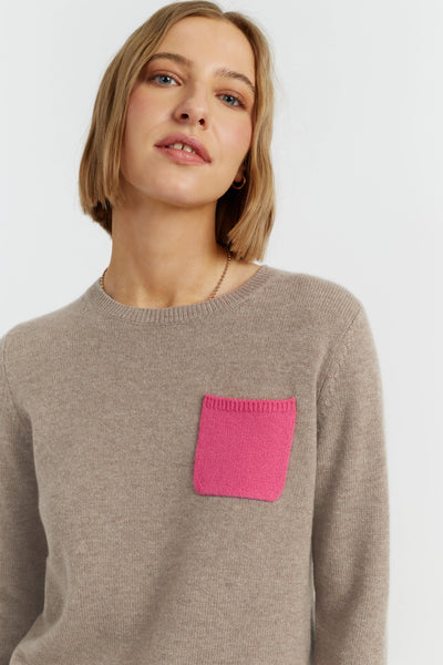 warm-oatmeal-wool-cashmere-one-pocket-sweater