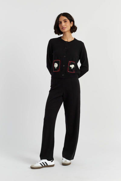 black-wool-cashmere-snoopy-charlie-brown-cardigan