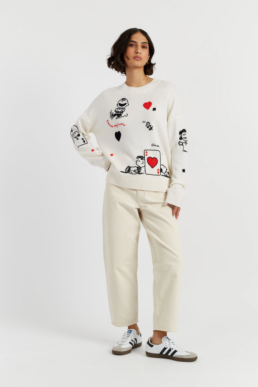 Cream Wool-Cashmere Charlie