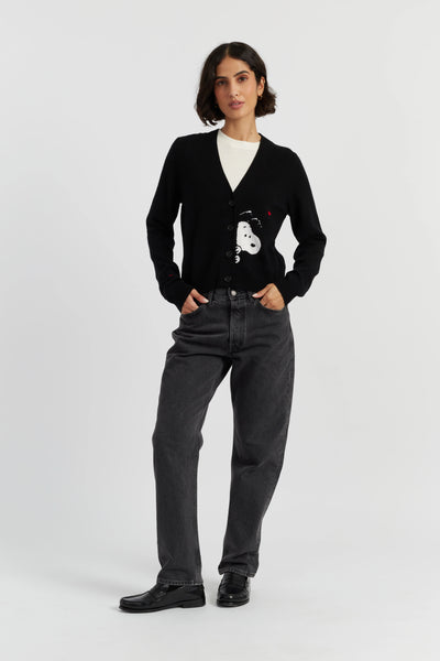 black-wool-cashmere-snoopy-peek-cardigan