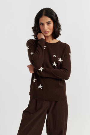 chocolate-wool-cashmere-star-sweater