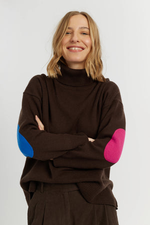 chocolate-wool-cashmere-elbow-patch-rollneck-sweater