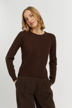chocolate-pure-cashmere-cable-sweater