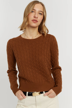 toffee-pure-cashmere-cable-sweater