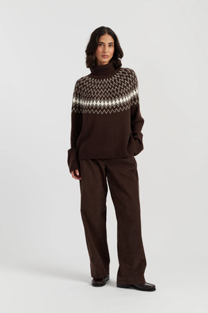 chocolate-wool-cashmere-fair-isle-rollneck-sweater