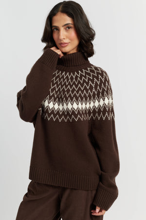chocolate-wool-cashmere-fair-isle-rollneck-sweater