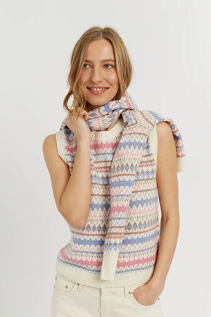 cream-wool-cashmere-fair-isle-v-neck-tank