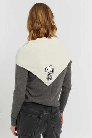 cream-wool-cashmere-snoopy-triangle-scarf