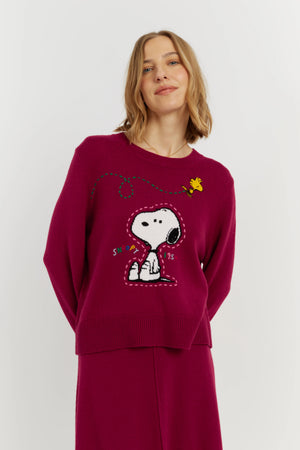 cherry-wool-cashmere-snoopy-embroidered-sweater