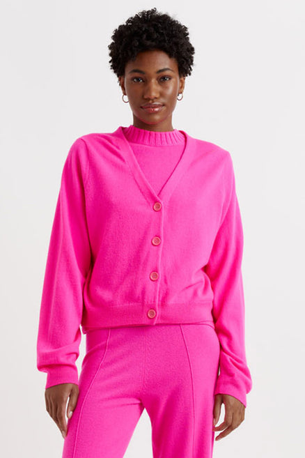 Sweaters Cardigans tagged colour pink Chinti Parker UK