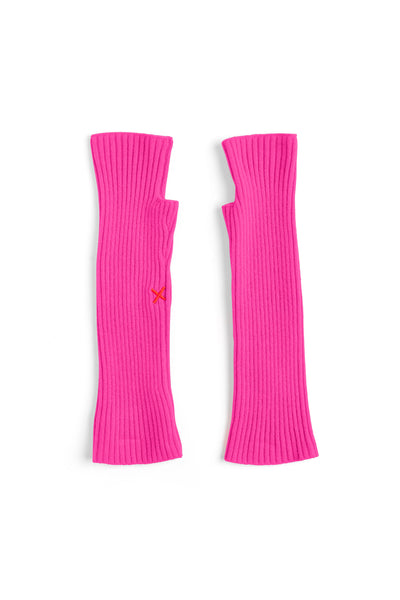 fuchsia-wool-cashmere-fingerless-gloves