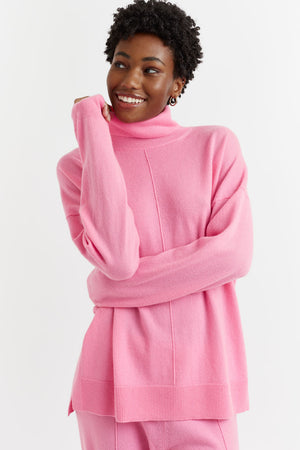 flamingo-pink-wool-cashmere-rollneck-sweater