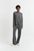 Dark-Grey Wool-Cashmere Wide-Leg Track Pants