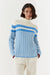 Cream Wool-Cashmere Retro Stripe Sweater