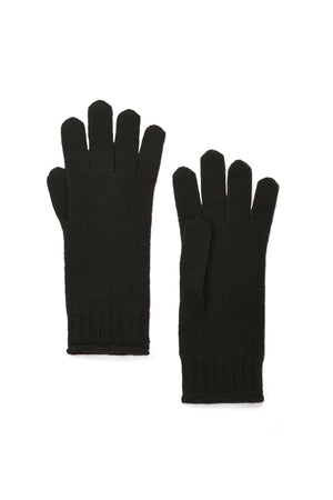black-wool-cashmere-gloves