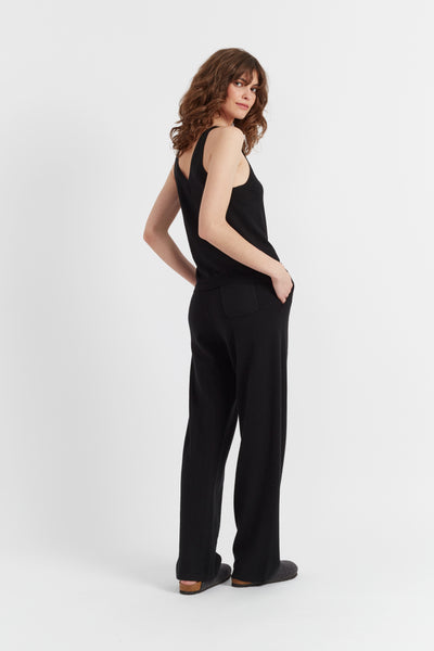 black-merino-vest