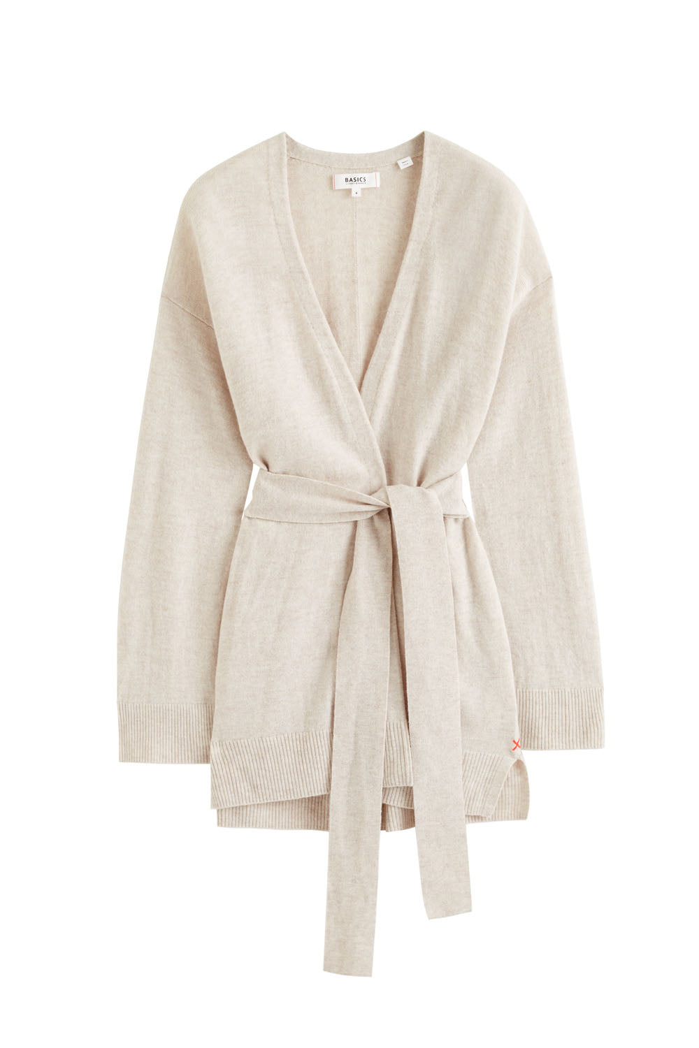 Wool belted cardigan discount