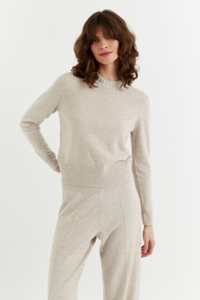 light-oatmeal-wool-cashmere-cropped-sweater