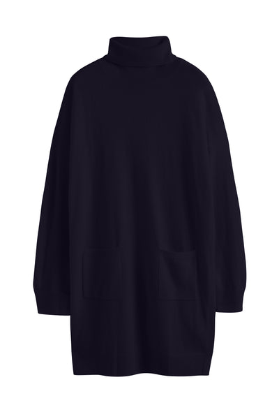 navy-wool-cashmere-rollneck-mini-dress
