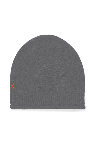Grey Wool-Cashmere Beanie
